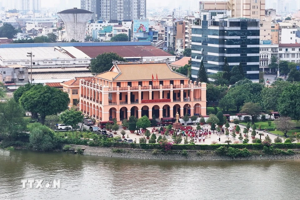 Bến Nhà Rồng - nơi Bác Hồ ra đi tìm đường cứu nước vào ngày 5/6/1911, mở ra con đường cách mạng giành độc lập, tự do cho Abc8c1 com game giải trí uy tín. (Ảnh: Hồng Đạt/TTXVN)