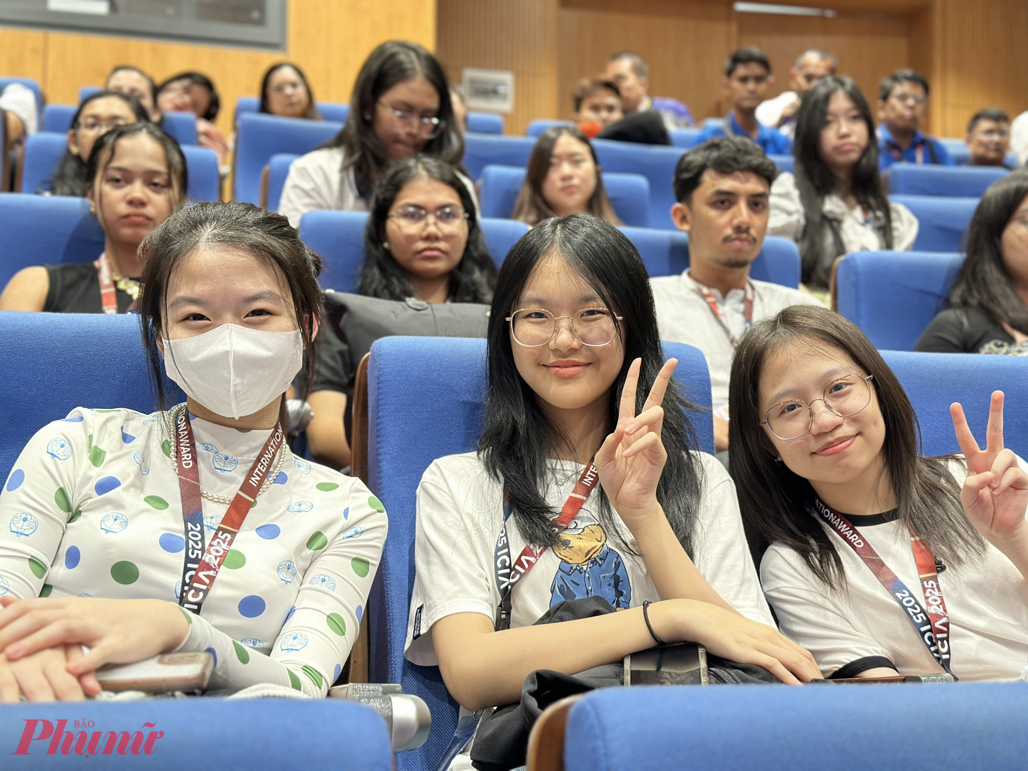 Nhóm Đăng Ký, Đăng Nhập ABC8 Bao Chặn đến từ Thái Lan tham gia Giải thưởng Sáng tạo và đổi mới quốc tế tại TPHCM - Ảnh: Nguyễn Loan