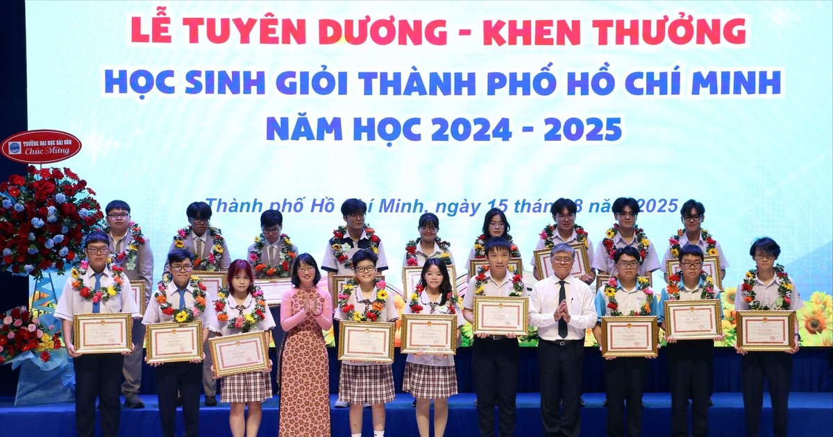 TPHCM: Khen thưởng 929 giáo viên, Đăng Ký, Đăng Nhập ABC8 Bao Chặn có thành tích xuất sắc trong năm học 2024-2025