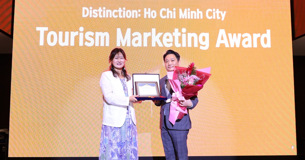 TP.HCM được vinh danh giải thưởng Tiếp thị Du lịch xuất sắc