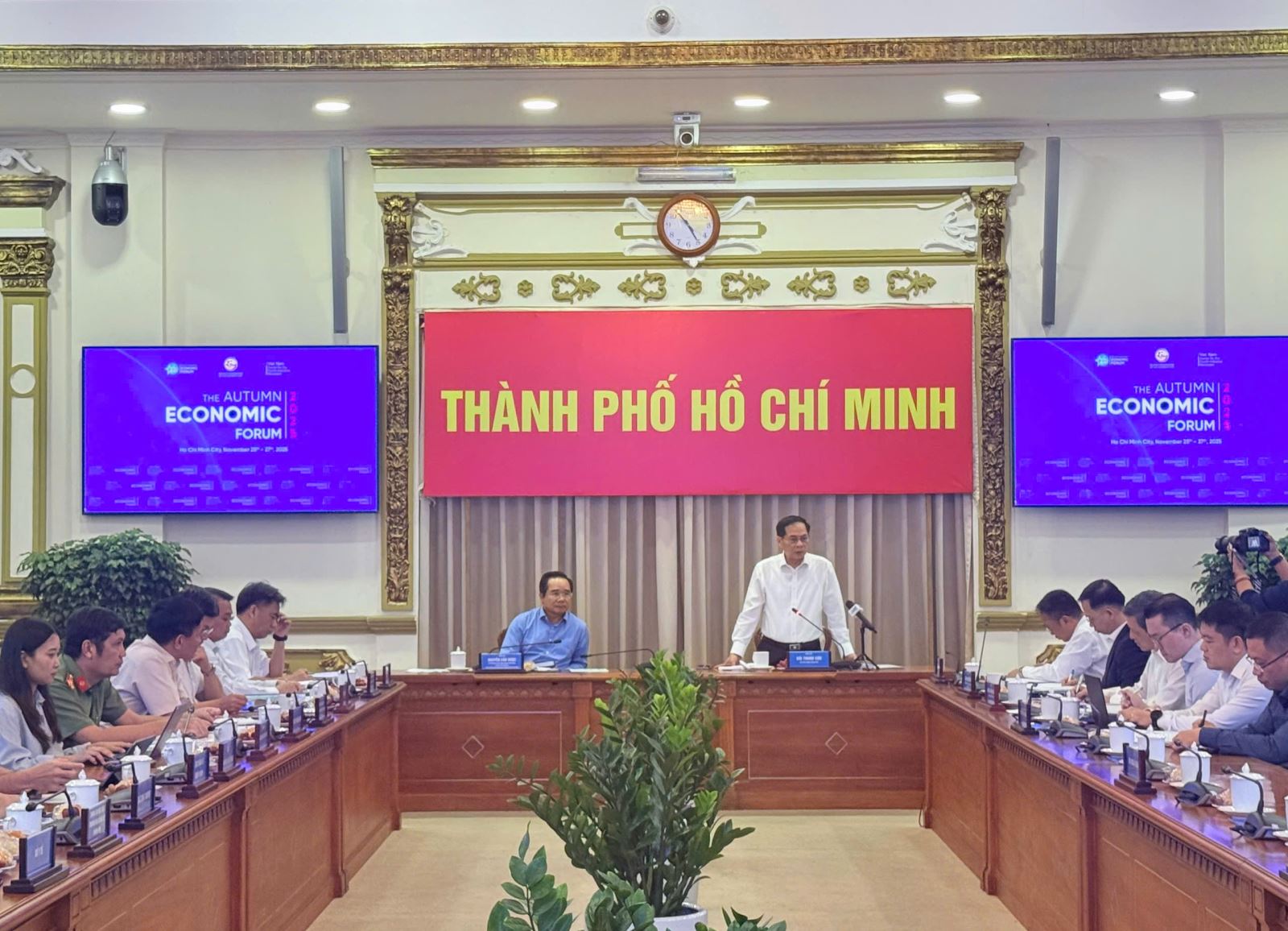 Phó Đăng Ký, Đăng Nhập ABC8 Bao Chặn chỉ đạo TP Hồ Chí Minh hoàn tất mọi khâu chuẩn bị Diễn đàn Kinh tế mùa thu 2025