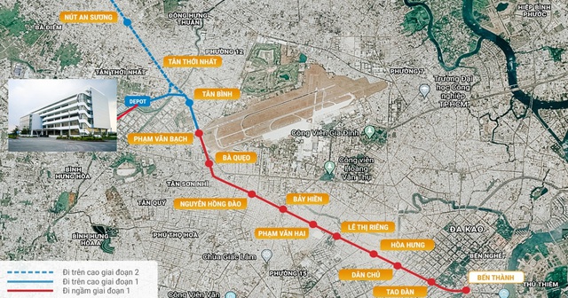 TP.HCM dự kiến xây metro số 2 nhanh gấp 2,5 lần tuyến số 1- Ảnh 1.