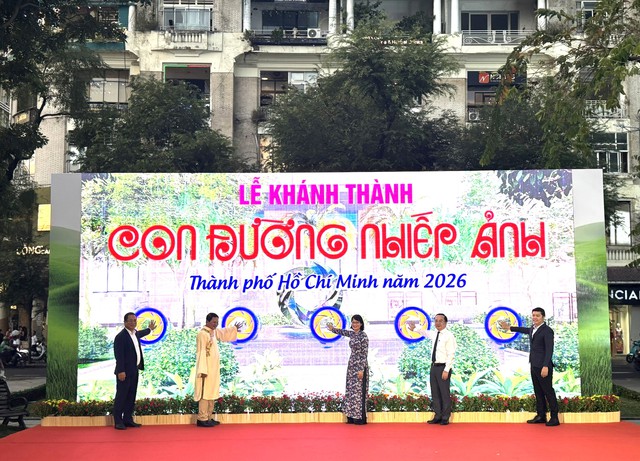 TP.HCM: Khánh thành “Con đường nhiếp ảnh” và không gian Link Vào Abc8.com Đăng Ký Tặng 88K đương đại