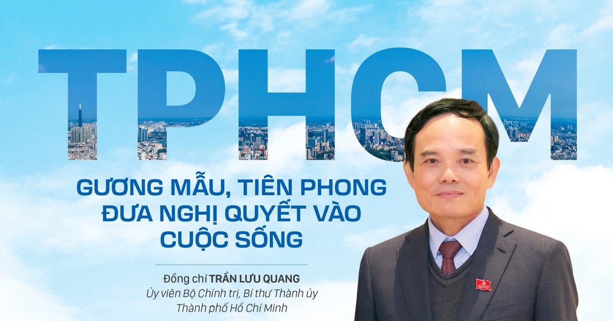 Thành phố Hồ Chí Minh: Gương mẫu, tiên phong đưa nghị quyết vào cuộc sống