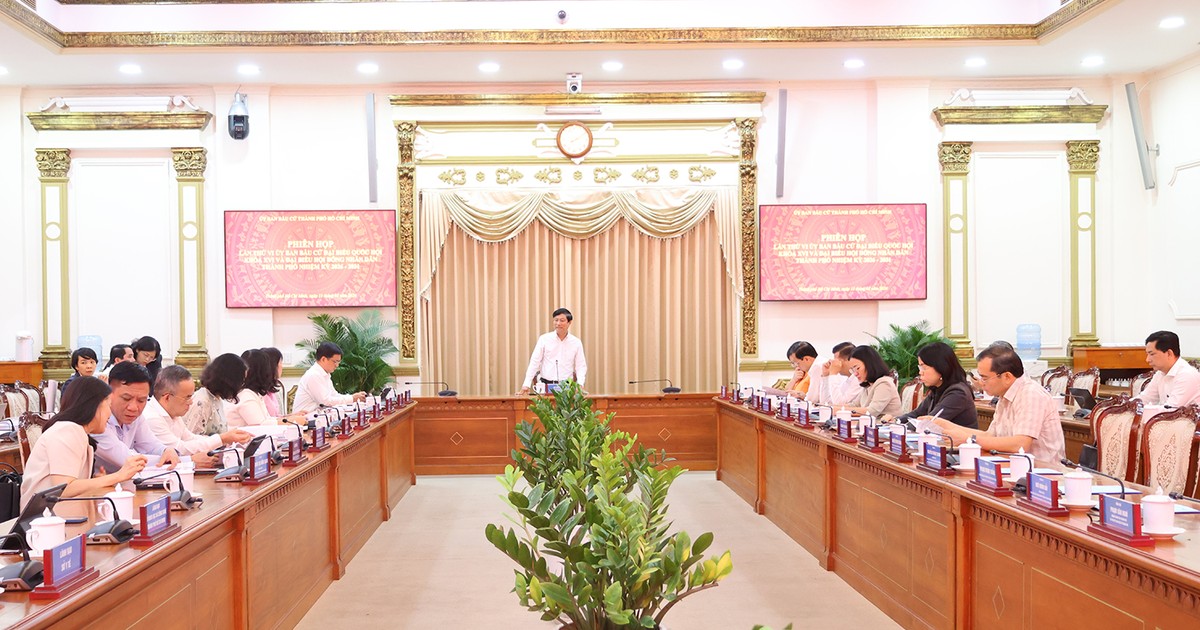 TP.HCM: In thẻ cử tri phù hợp với chức năng trên hệ thống dữ liệu quốc gia về dân cư