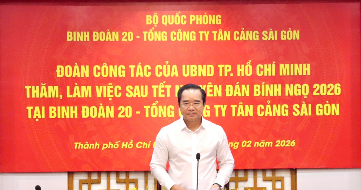 Chủ tịch TP.HCM Nguyễn Văn Được ‘đặt hàng’ Tân cảng Sài Gòn và THACO dịp đầu xuân