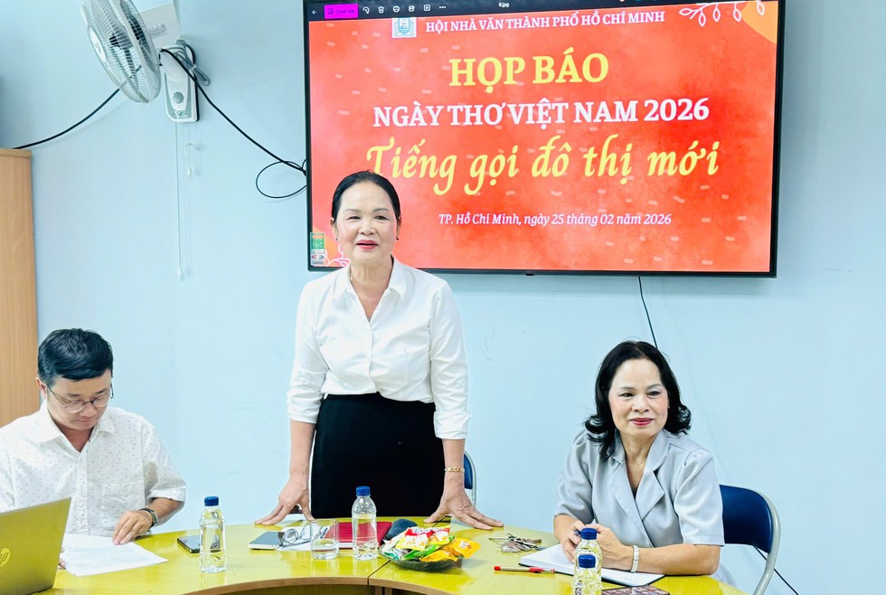 Ngày Thơ Việt Nam 2026 tại TP.HCM: Nhiều hoạt động đặc sắc và ấn tượng- Ảnh 1.
