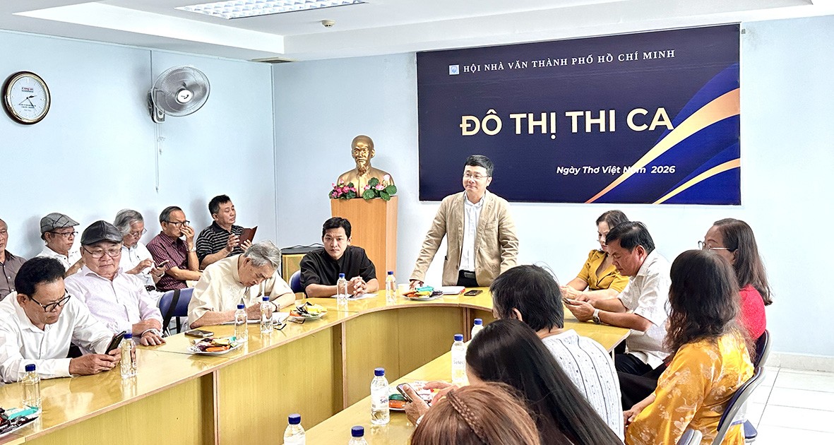 Ngày thơ Việt Nam 2026: Dòng chảy thơ ca đô thị tại TPHCM