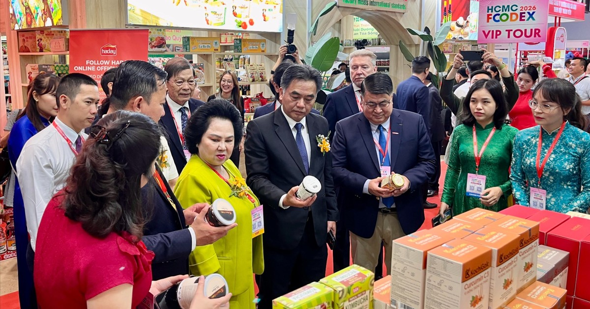 Khai mạc Triển lãm Quốc tế ngành Lương thực thực phẩm TP.HCM lần 5