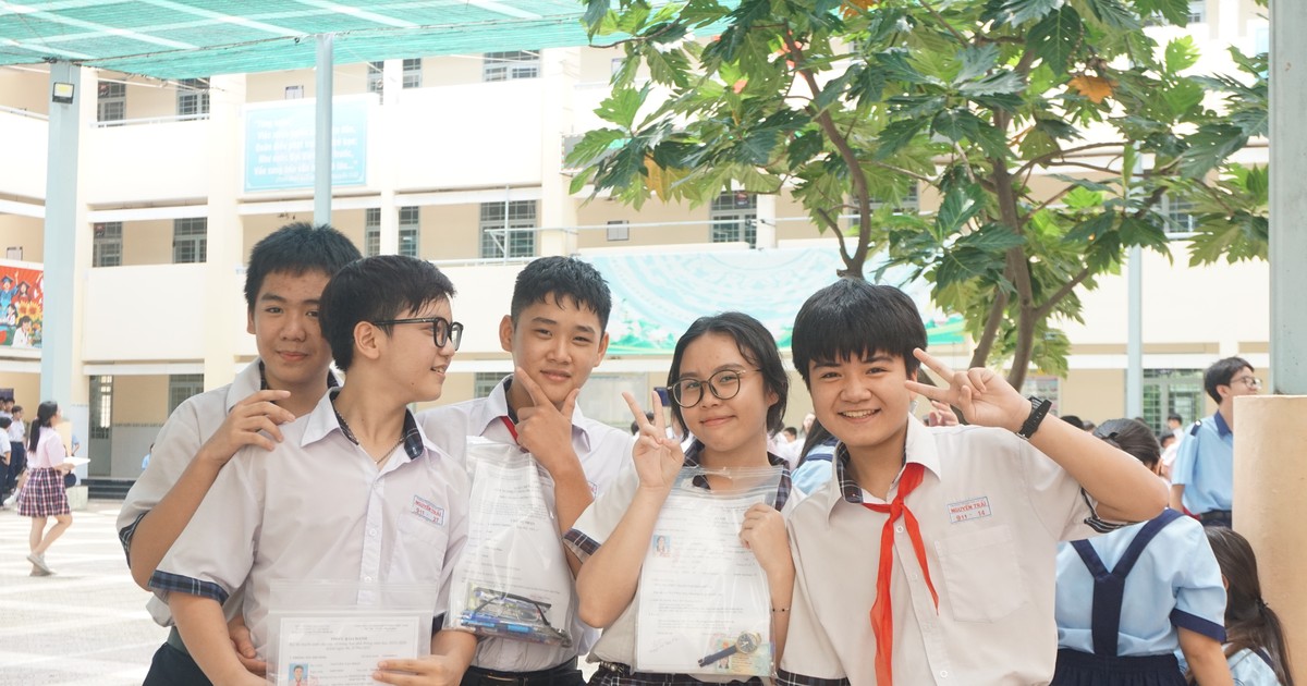 Hôm nay, TP.HCM công bố tỉ lệ chọi vào lớp 10