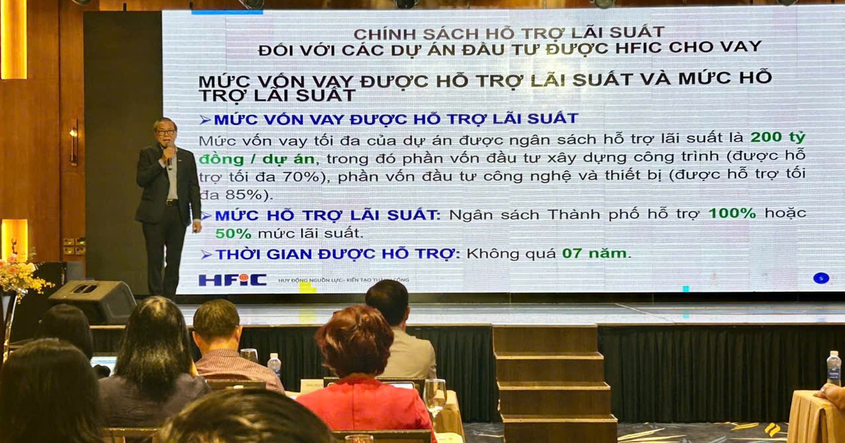 HFIC cho vay hỗ trợ lãi suất đến 100% với các Đăng Ký Abc88 +88K tại TP.HCM