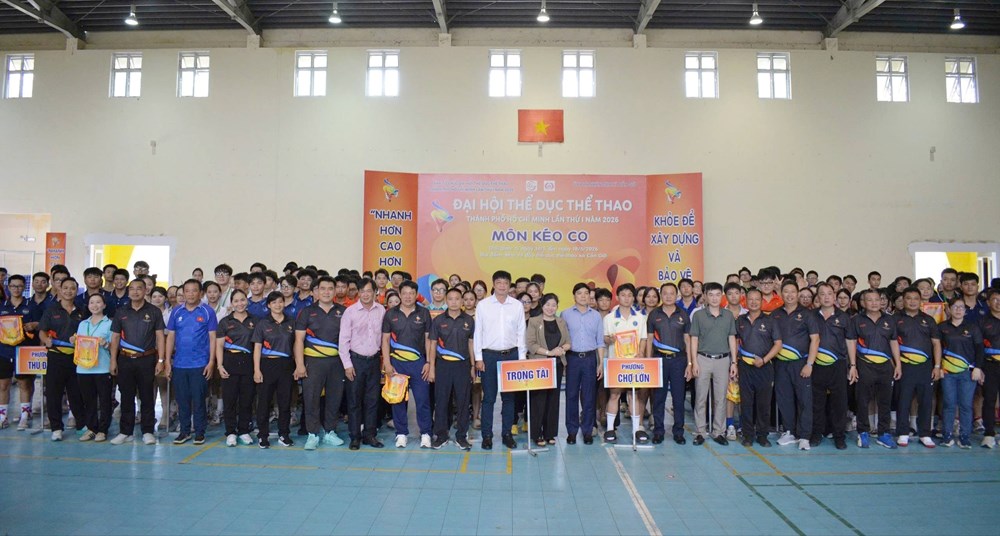 Khai mạc môn kéo co Đại hội TDTT TP.HCM 2026